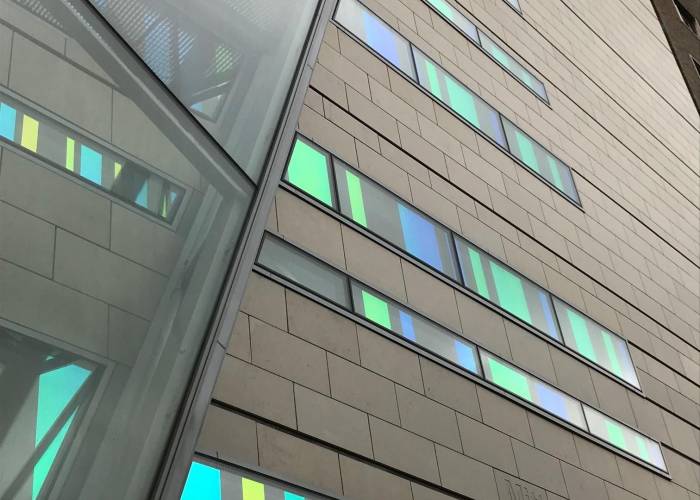 Transforming Great Ormond Street Hospital with dichroic colour change window film